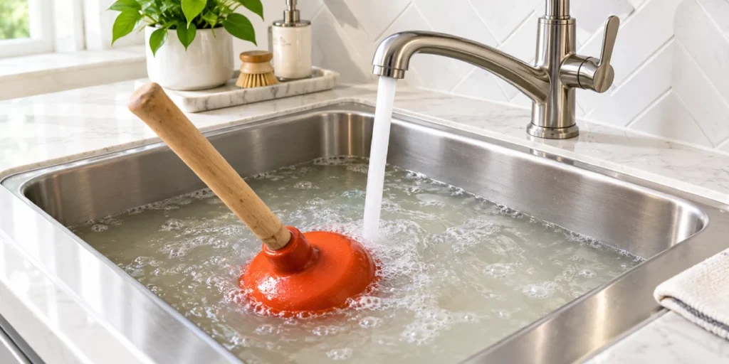 Kitchen Sink Is Clogged