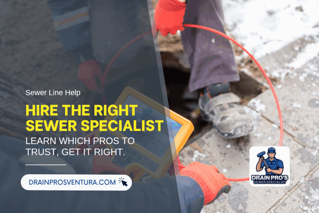 How to Choose the Right Professionals for Sewer Line Repairs