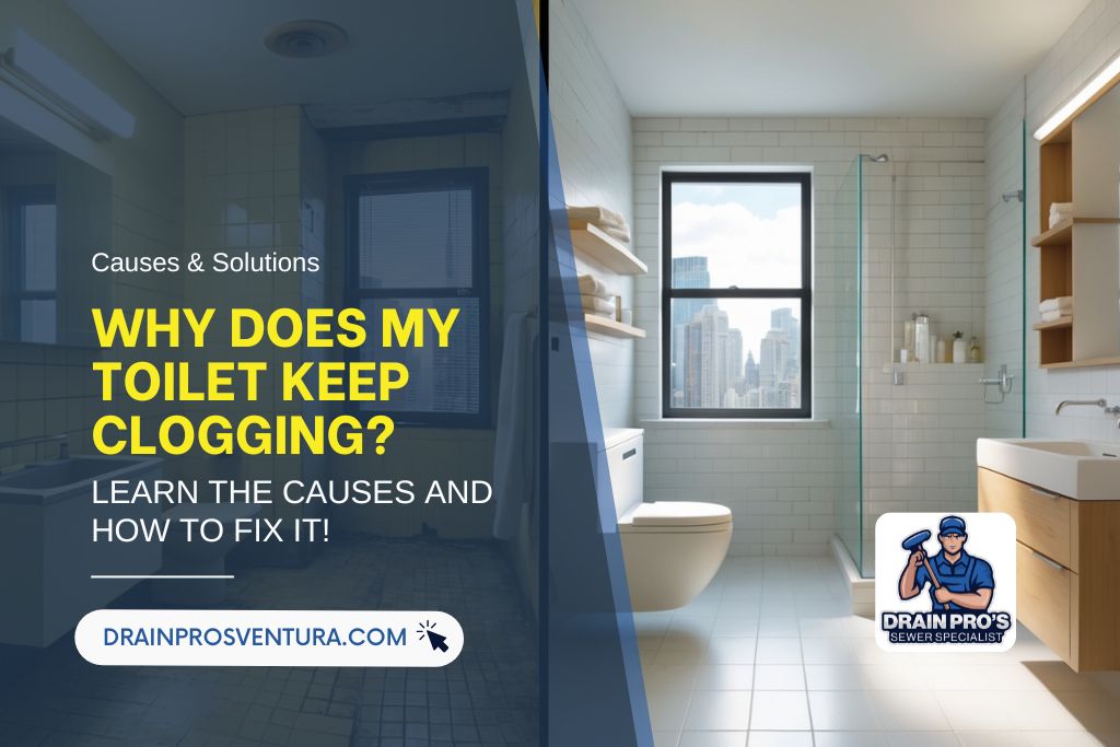 toilet keeps clogging