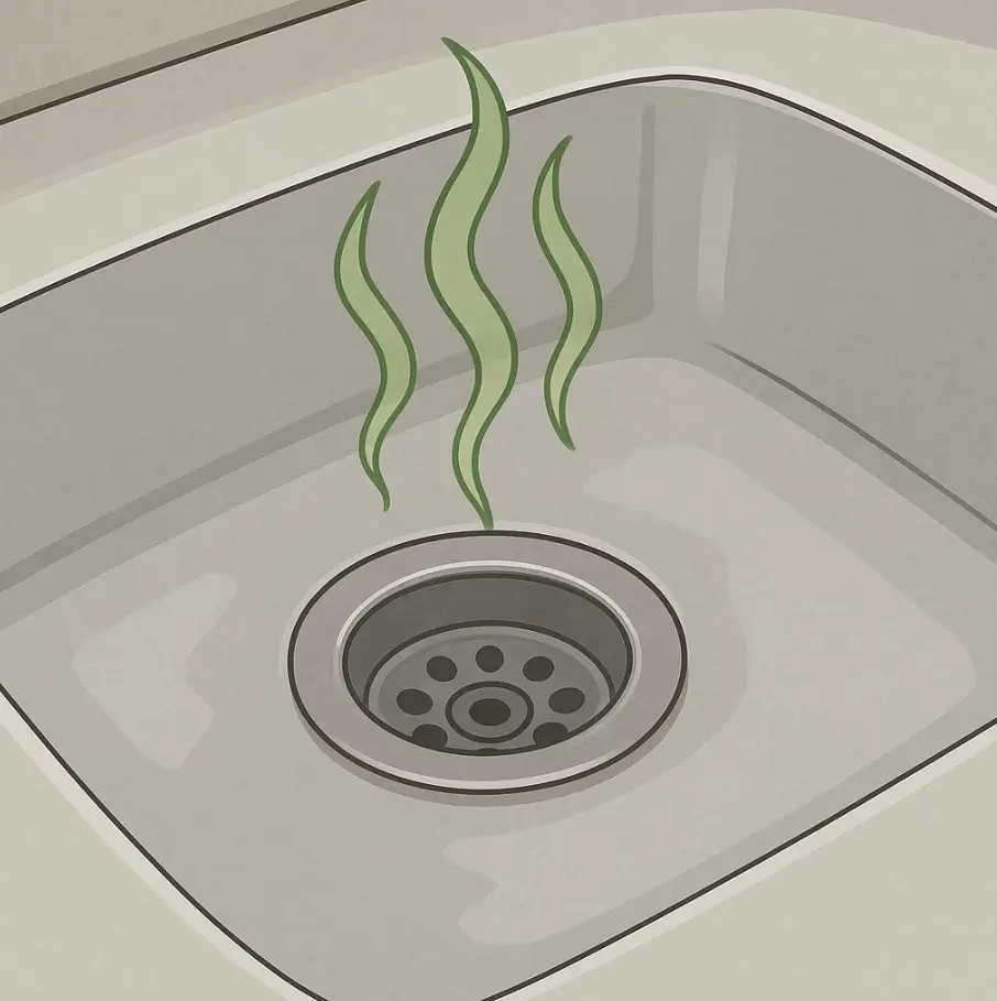 sink drain smells