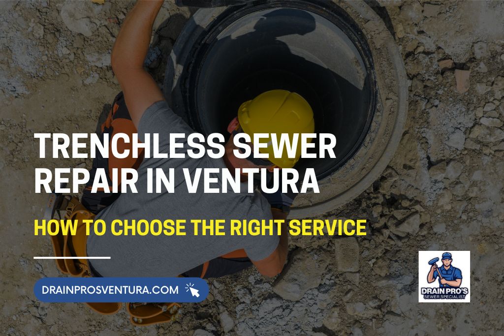 Trenchless Sewer Repair in Ventura