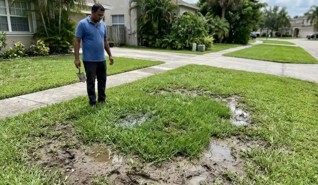 signs of sewer line problems