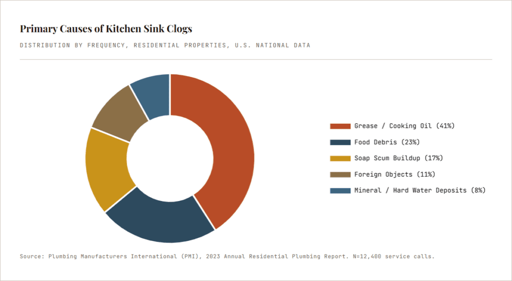 Primary Causes of Kitchen Sink Clogs