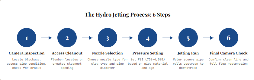 The Hydro Jetting Process