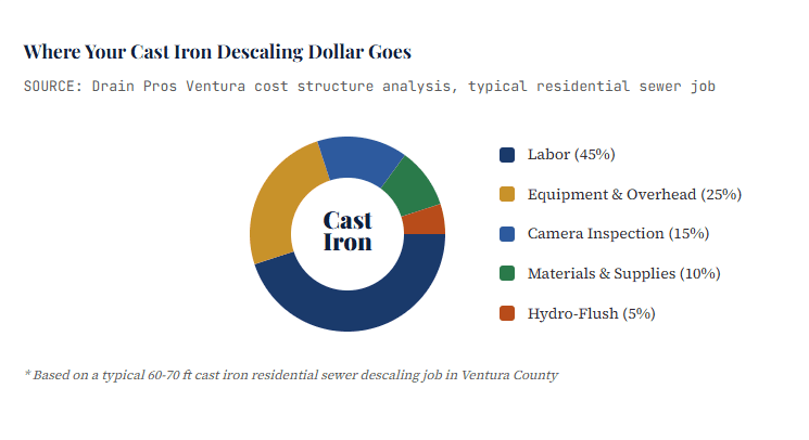 Where Your Cast Iron Descaling Dollar Goes