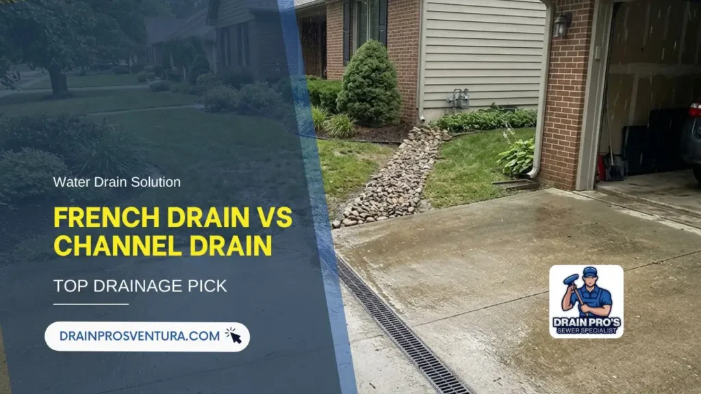 french drain  vas channel drain