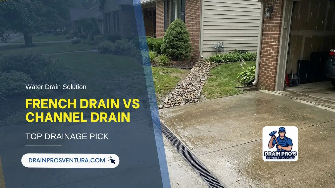 french drain  vas channel drain