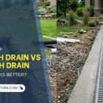 french drain vs trench drain