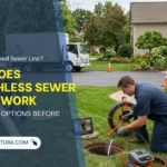 how does trenchless sewer repair work