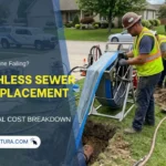 trenchless sewer line replacement cost