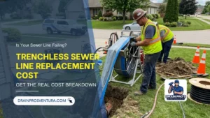 trenchless sewer line replacement cost