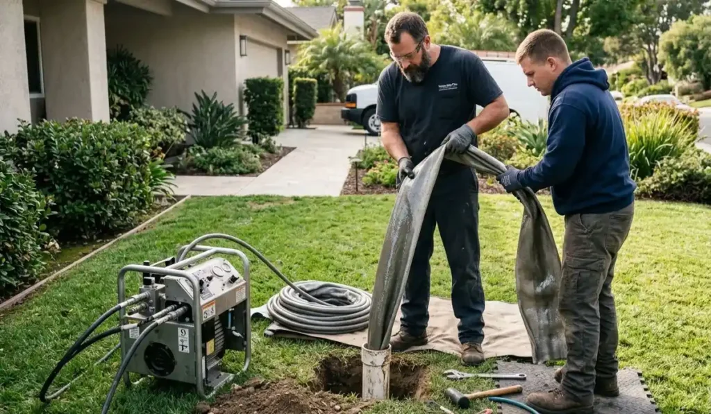what is trenchless sewer repair
