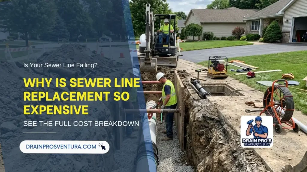 why is sewer line replacement so expensive