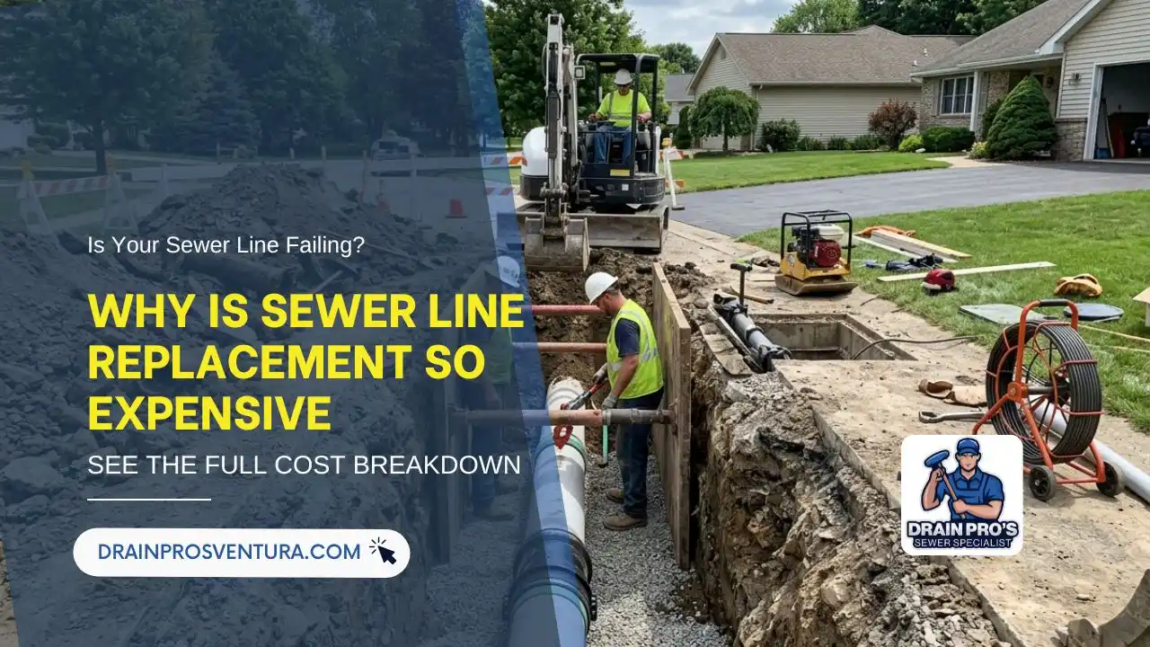 why is sewer line replacement so expensive