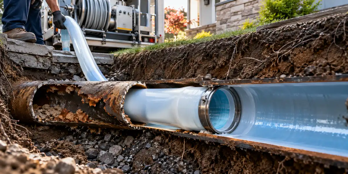Reline Sewer Pipe