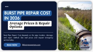 Burst Pipe Repair Cost in 2026