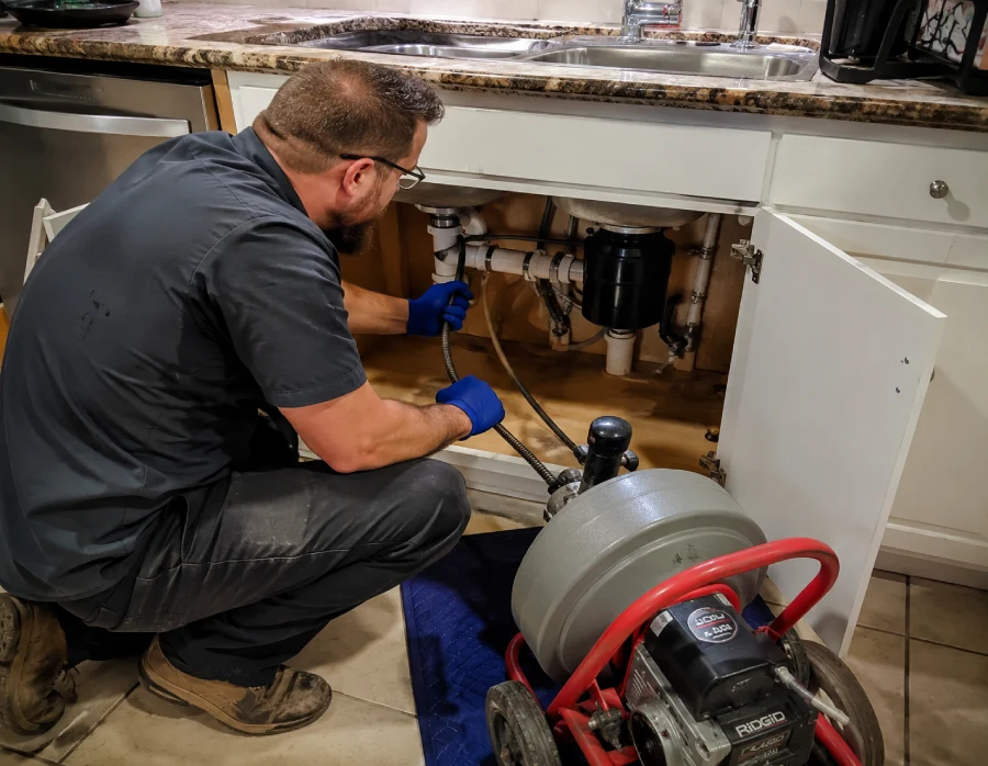 Clogged Drain Cleaning Service