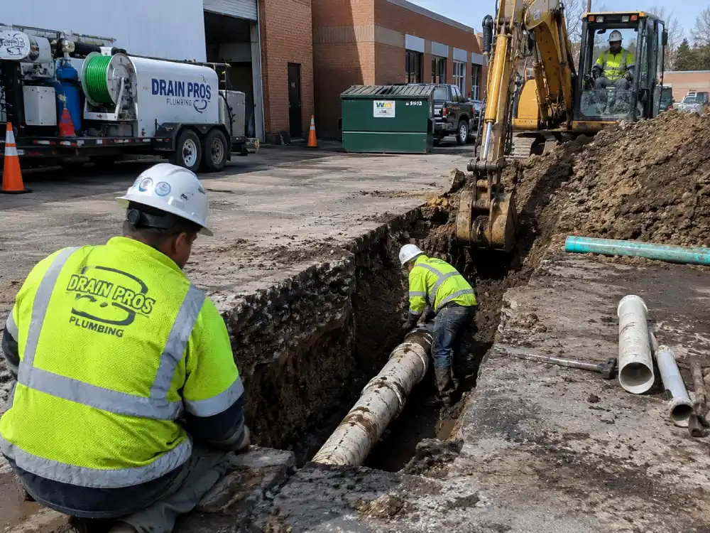 Commercial Sewer Line Repair
