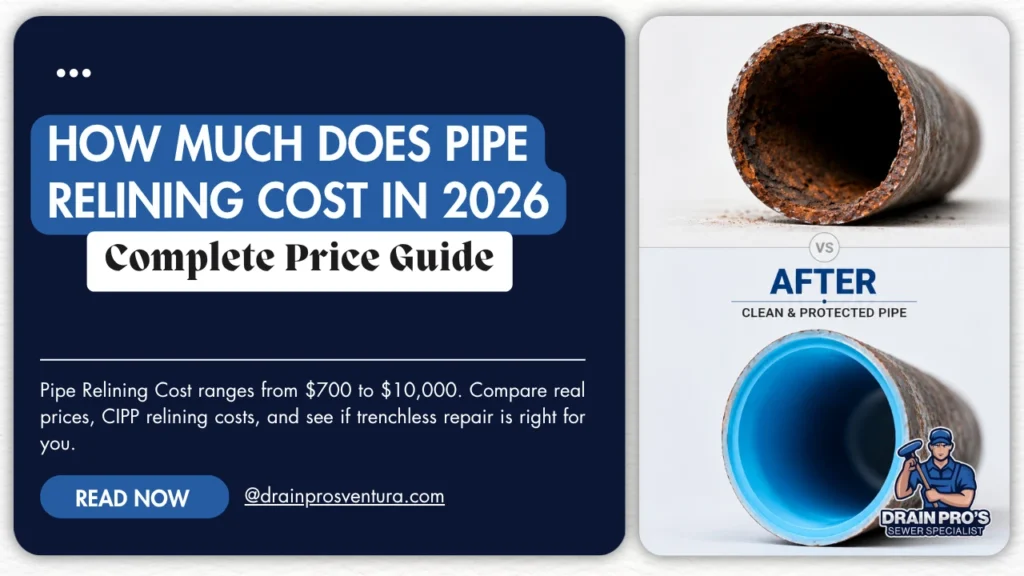 How Much Does Pipe Relining Cost in 2026
