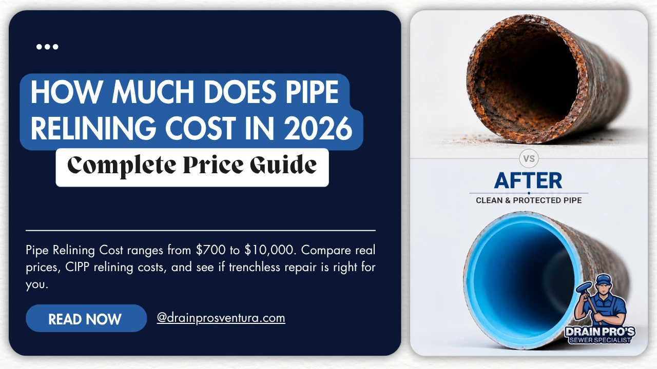 How Much Does Pipe Relining Cost in 2026