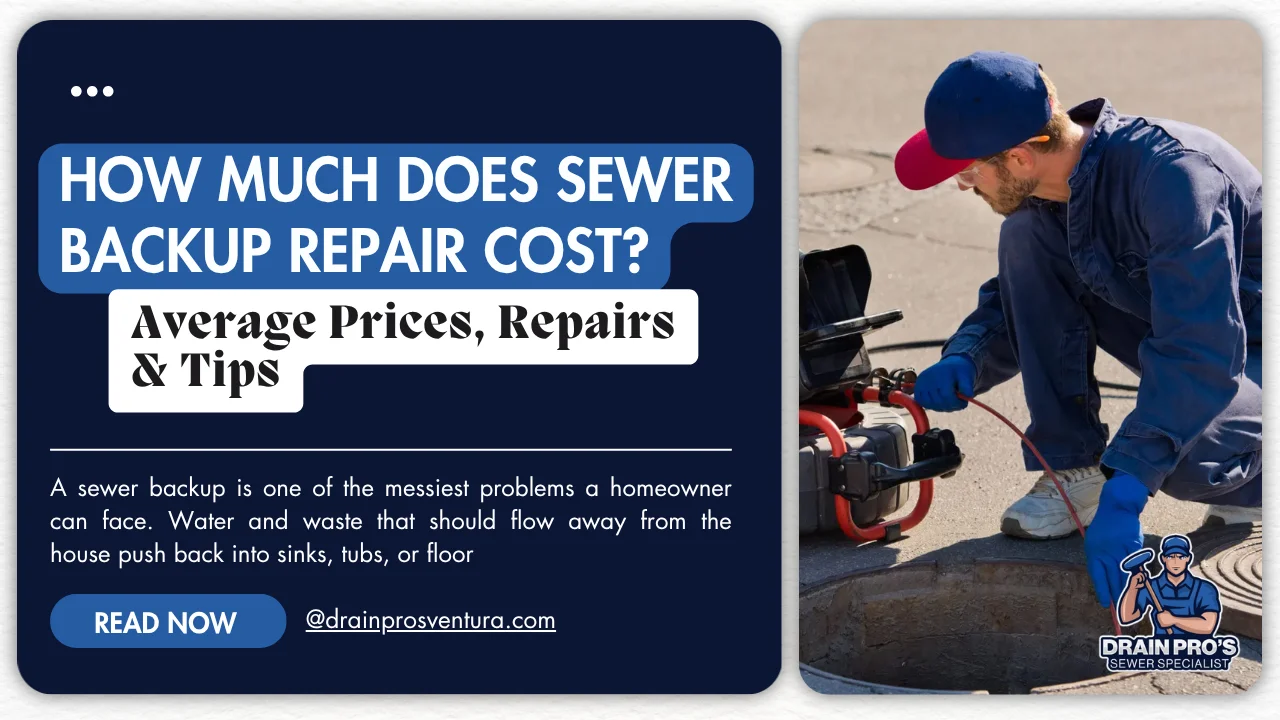 How Much Does Sewer Backup Repair Cost
