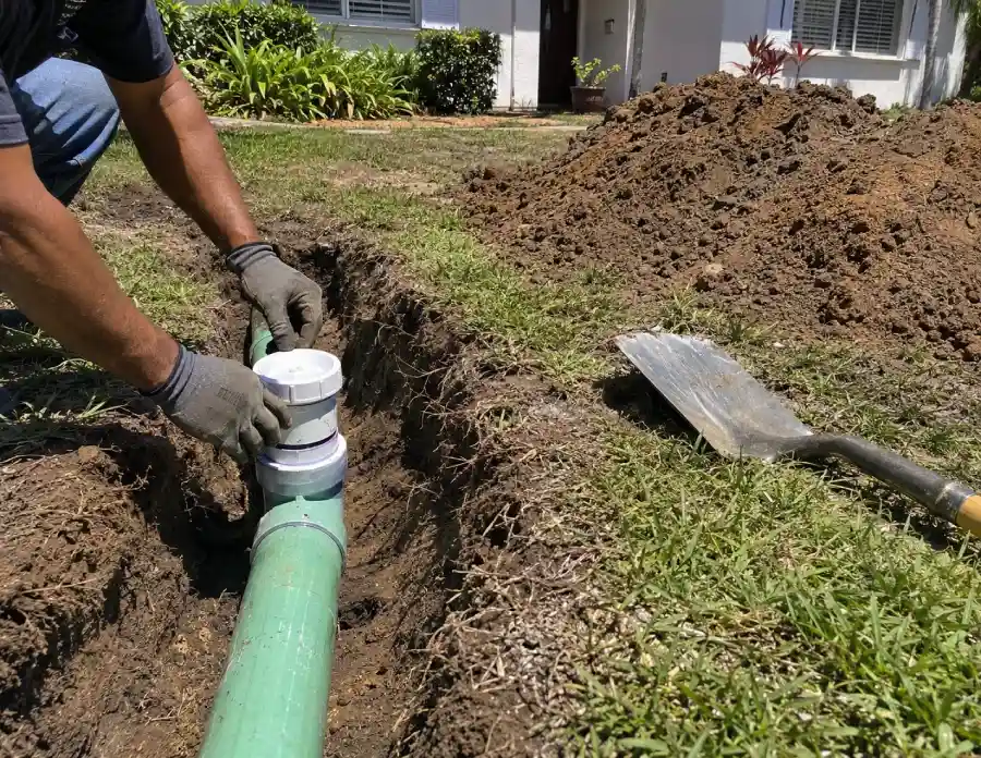 Residential Sewer Line Repair