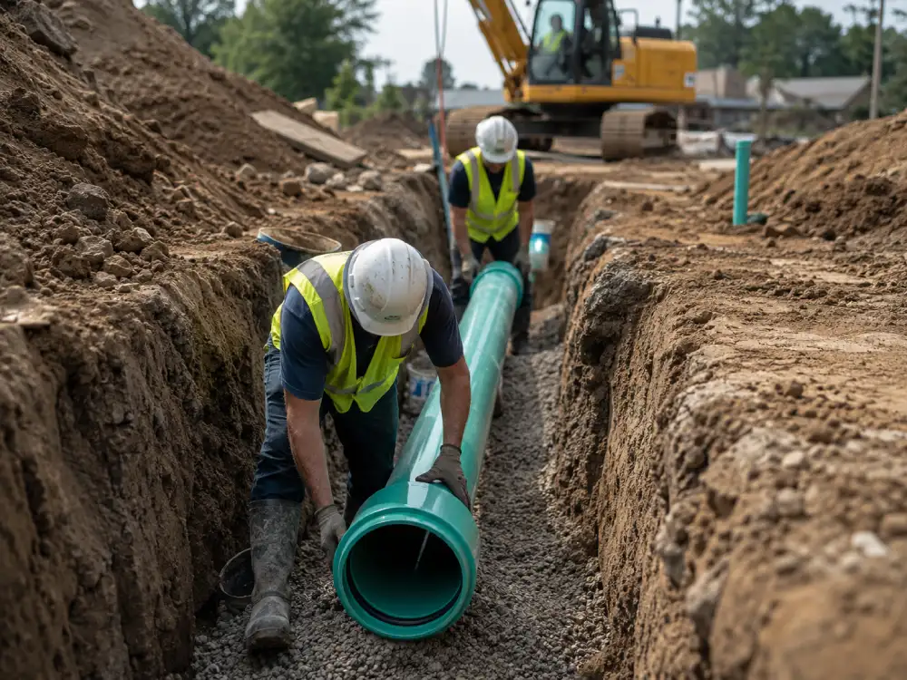 Sewer Line Installation
