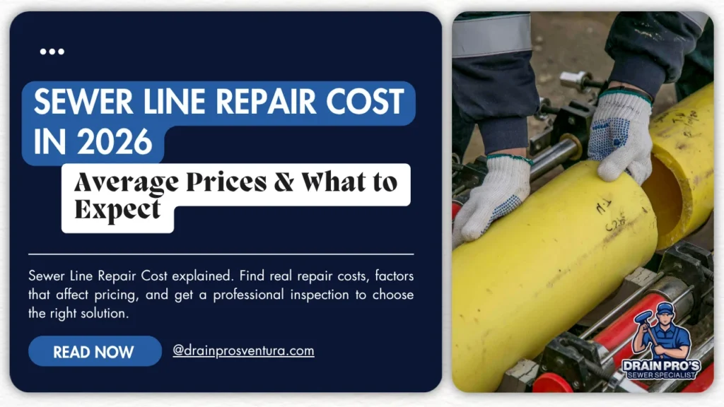 Sewer Line Repair Cost in 2026