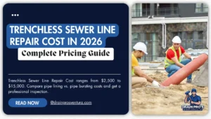 Trenchless Sewer Line Repair Cost in 2026