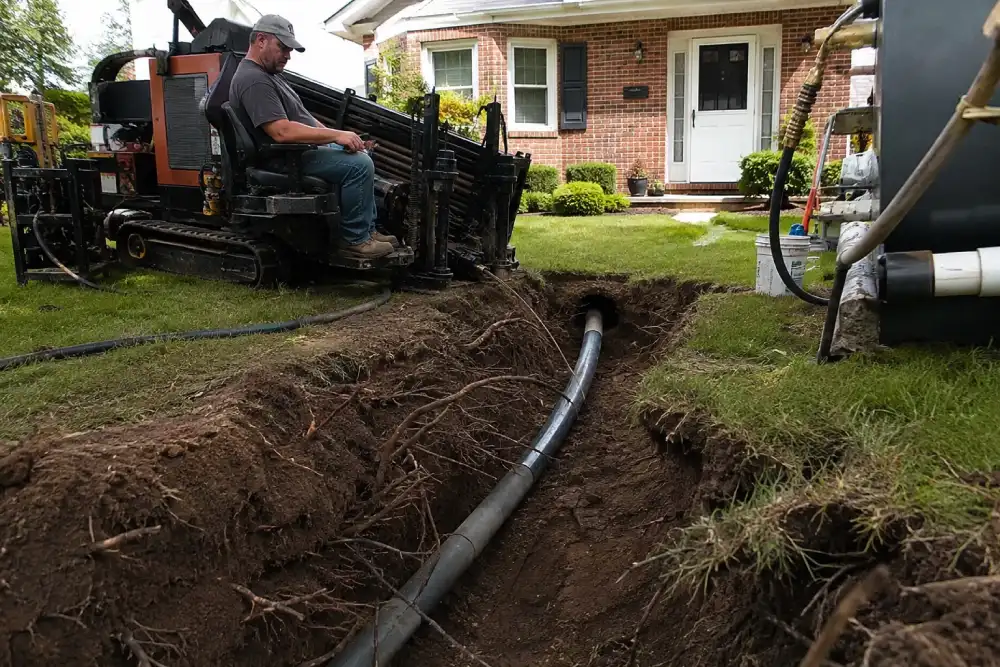Trenchless Sewer Replacement Replacing
