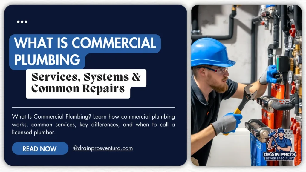 What is Commercial Plumbing