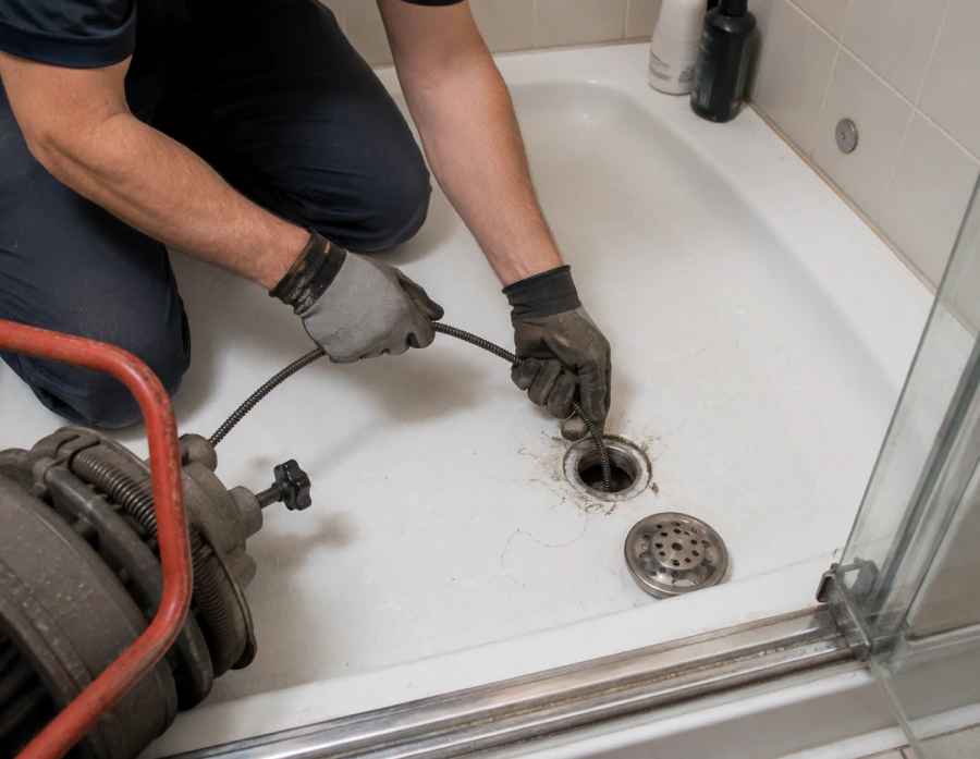bathroom drain cleaning