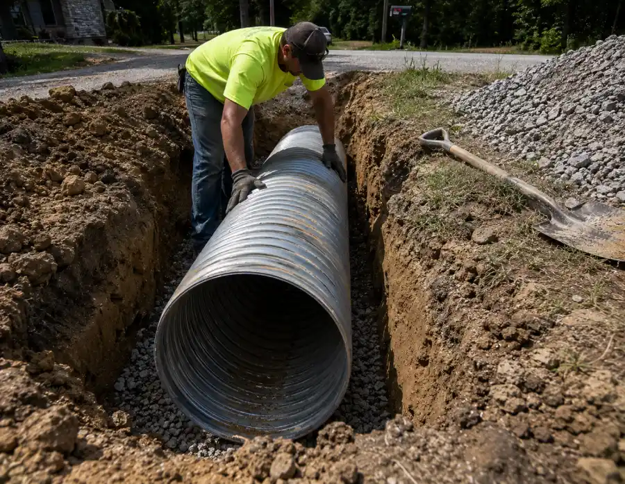 culvert installation