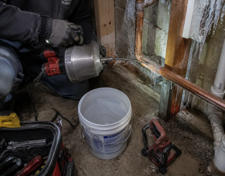 frozen pipe repair service
