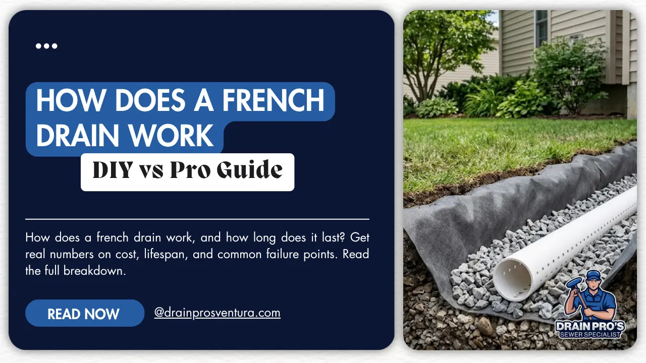 how does a french drain work