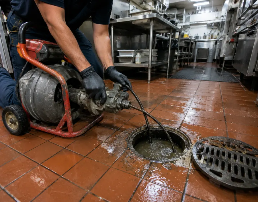 professional commercial drain cleaning