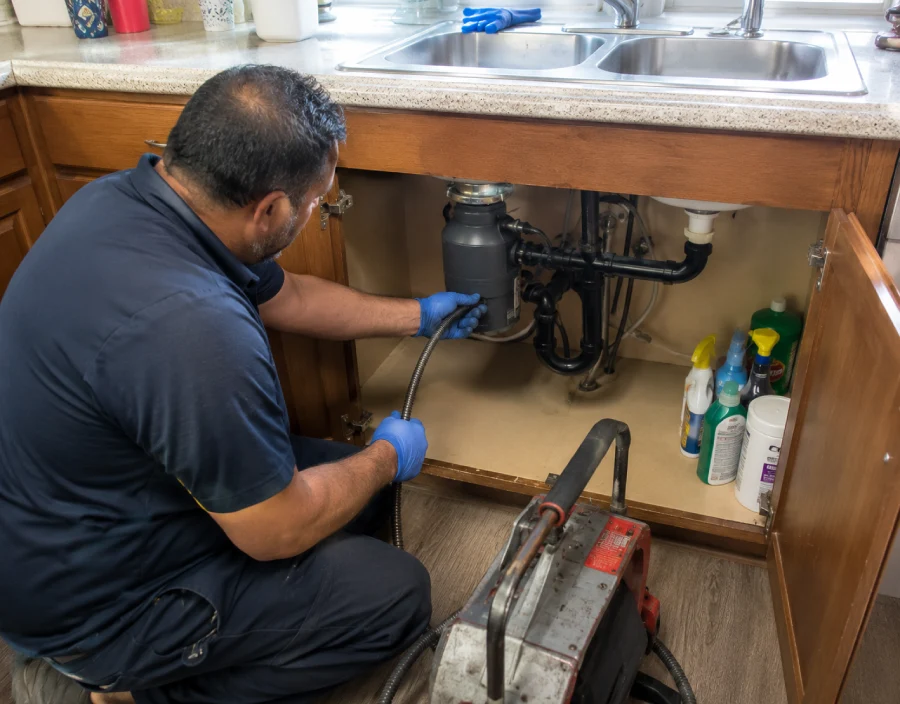 professional residential drain cleaning