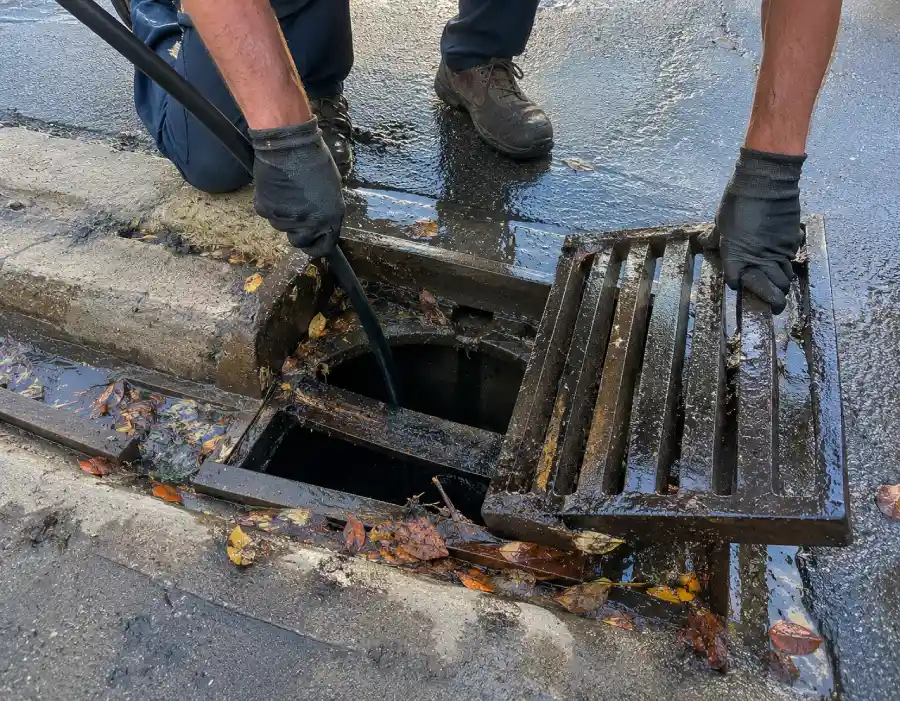 professional storm drain cleaning service