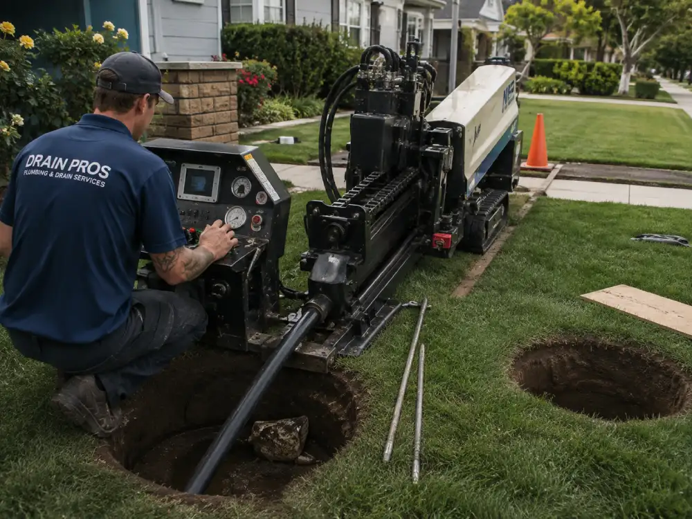 Trenchless Sewer Line Installation