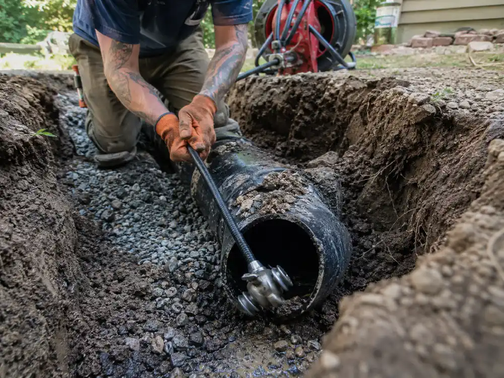 sewer pipe cleaning