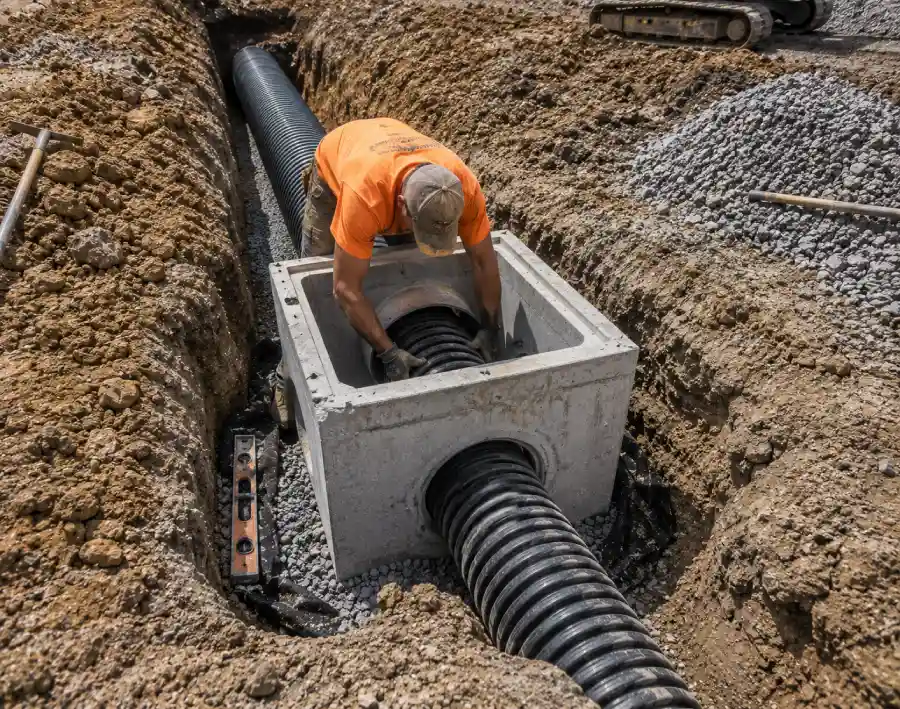 stormwater drainage system installation