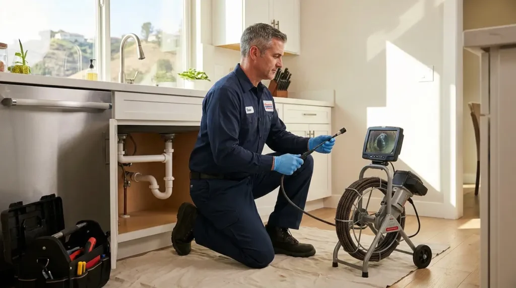 Drain Cleaning West San Fernando Valley service for clogged and slow drains