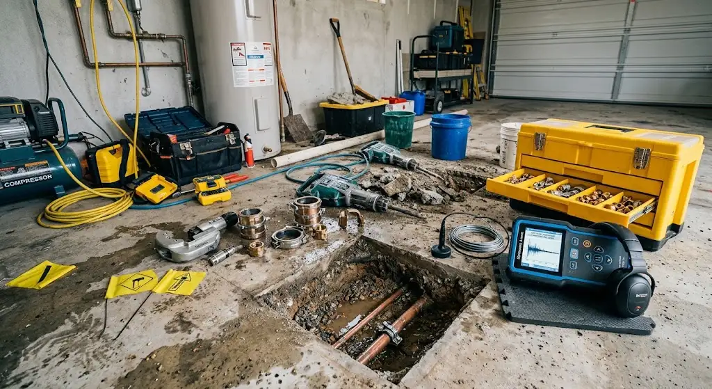 Water Line detection