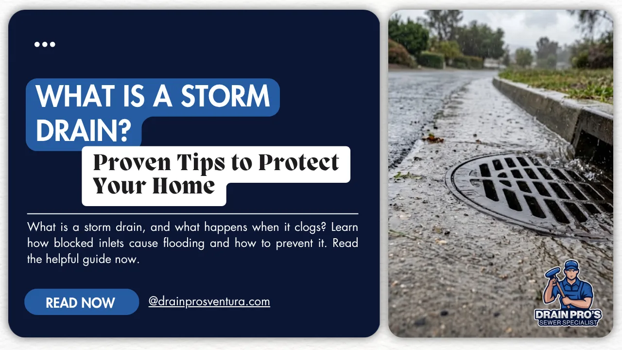 what is a storm drain